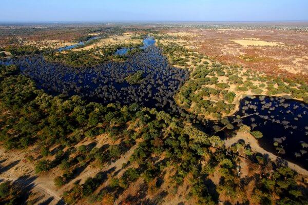 Botswana Okavango Delta Flight