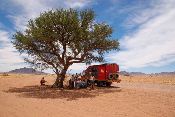 Overland Safari durch Namibia